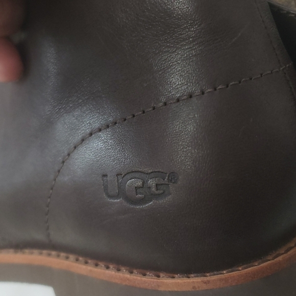 UGG Men\'s Westly Leather Chukka Lace Up Boots 8.5. main image 5